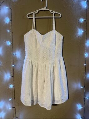 AE White Mini Corset Dress